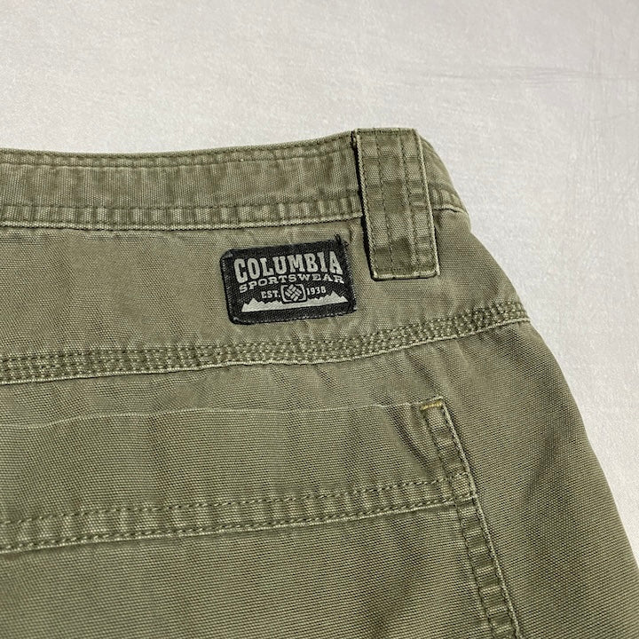 コロンビア Columbia ハーフパンツ ショーツ カーキ W38 メンズ