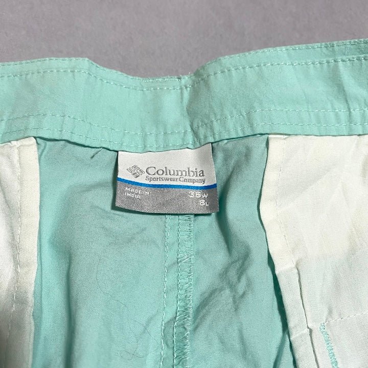 コロンビア Columbia ハーフパンツ ショーツ 蛍光オレンジ W36 メンズ