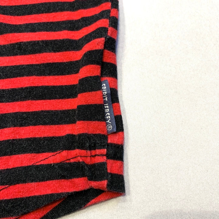 ディズニー 古着 ロンT パイレーツ ボーダー USA製 XL