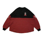 ディズニー 古着 ロンT パイレーツ ボーダー USA製 XL