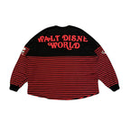 ディズニー 古着 ロンT パイレーツ ボーダー USA製 XL