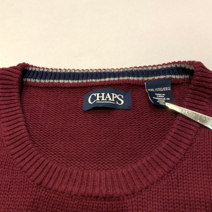 チャップス 古着 ニット セーター オーバーサイズ XXL
