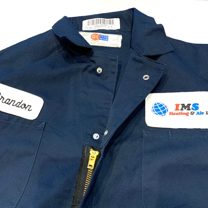 ヴィンテージスタイル つなぎ 企業ロゴ オーバーサイズ メンズ3XL相当
