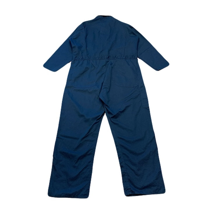 ノーブランド 古着 つなぎ オーバーサイズ 企業ロゴ 3XL