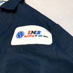 ヴィンテージスタイル つなぎ 企業ロゴ オーバーサイズ メンズ3XL相当