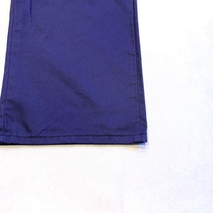 ノーブランド 古着 つなぎ ネイビー オーバーサイズ XXL