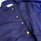 ノーブランド 古着 つなぎ ネイビー オーバーサイズ XXL