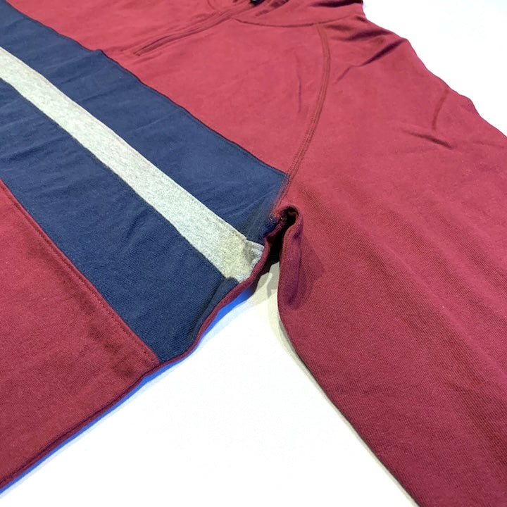 チャップス 古着 ロンT ハーフジップ オーバーサイズ ゆるダボ XXL