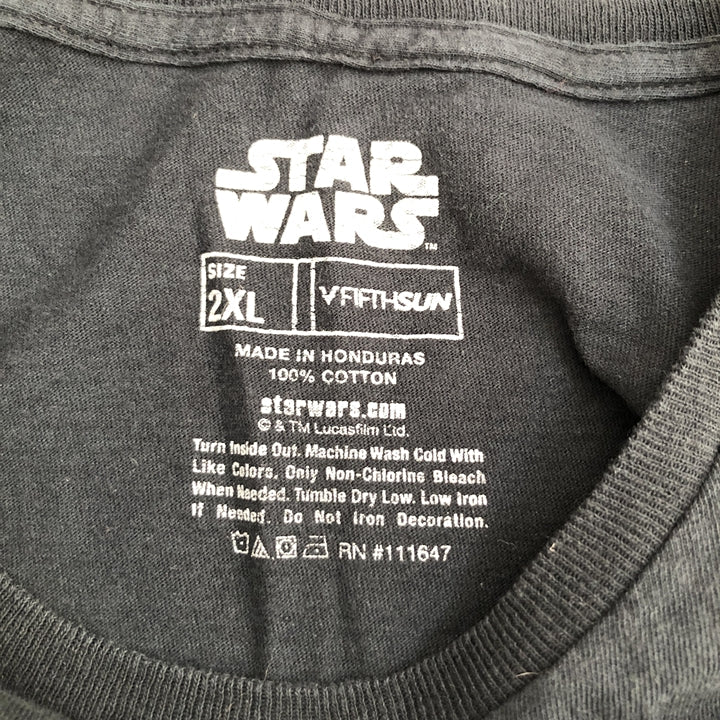 スターウォーズ 古着 Tシャツ マンダロリアン ブラック 2XL