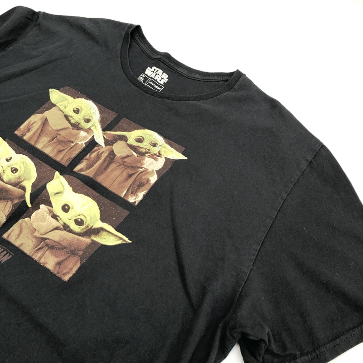 スターウォーズ 古着 Tシャツ マンダロリアン ブラック 2XL