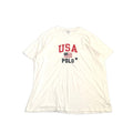 ポロラルフローレン 古着 Tシャツ USA 白T オーバーサイズ 3XL