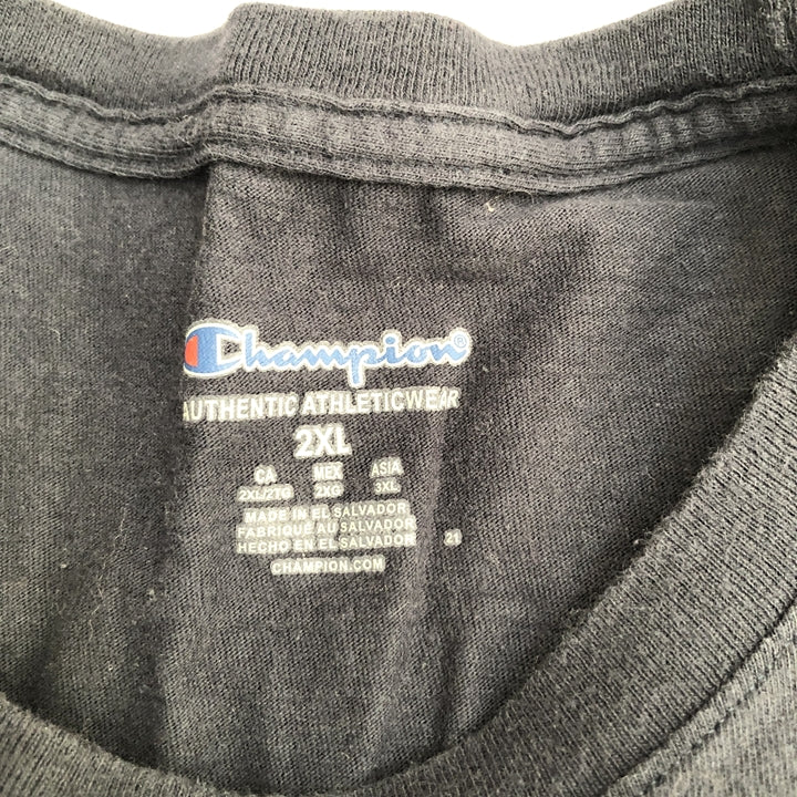 チャンピオン Champion Tシャツ バスケットボール プリント メンズ2XL