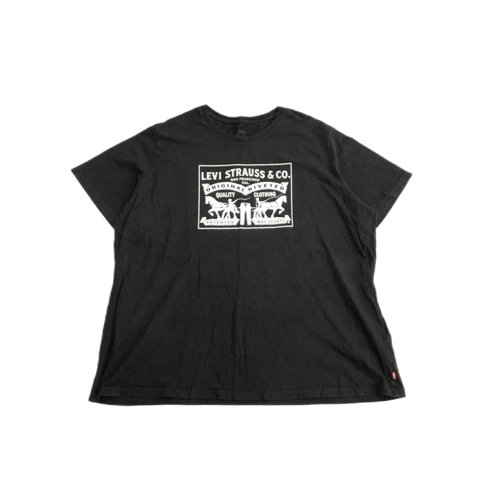 リーバイス 古着 Tシャツ ブラック オーバーサイズ 2XL