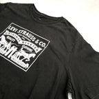 リーバイス 古着 Tシャツ ブラック オーバーサイズ 2XL
