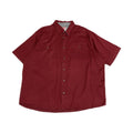 ラングラー Wrangler 半袖シャツ エンジ オーバーサイズ メンズ2XL