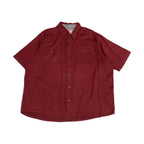 ラングラー Wrangler 半袖シャツ エンジ オーバーサイズ メンズ2XL