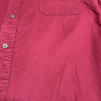 ラングラー Wrangler 半袖シャツ エンジ オーバーサイズ メンズ2XL