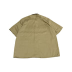 ディッキーズ Dickies 半袖シャツ ワークシャツ ベージュ 無地 メンズ2XL