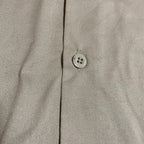 ディッキーズ Dickies 半袖シャツ ワークシャツ ベージュ 無地 メンズ2XL
