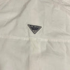 コロンビア Columbia 半袖シャツ PFG ホワイト 白 メンズM