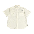 コロンビア Columbia 半袖シャツ PFG ホワイト 白 メンズM