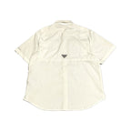 コロンビア Columbia 半袖シャツ PFG ホワイト 白 メンズM