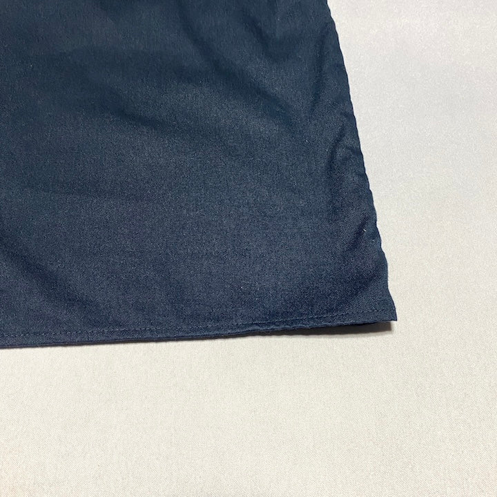 ディッキーズ Dickies 半袖シャツ ワークシャツ 無地 ネイビー メンズ2XL