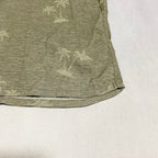 ノーブランド 古着 半袖シャツ アロハシャツ カーキ 2XL