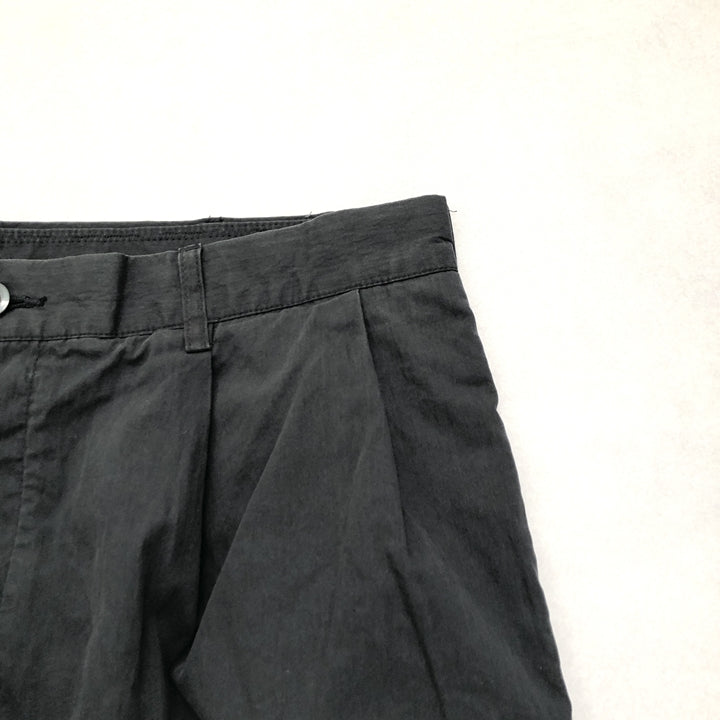 ノーティカ NAUTICA ハーフパンツ タック入り 紺 ネイビー W38 メンズ