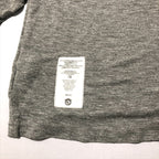 カーハート 古着 ロンT オーバーサイズ グレー 3XL