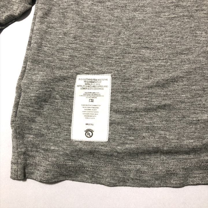 カーハート 古着 ロンT オーバーサイズ グレー 3XL