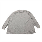 カーハート 古着 ロンT オーバーサイズ グレー 3XL
