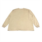 カーハート 古着 ロンT オーバーサイズ ベージュ 2XL