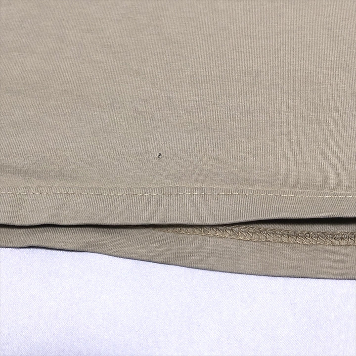 カーハート 古着 ロンT オーバーサイズ ベージュ 2XL