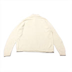 チャップス 古着 セーター 刺繍ロゴ ハーフジップ 2XL