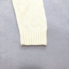 チャップス 古着 セーター 刺繍ロゴ ハーフジップ 2XL