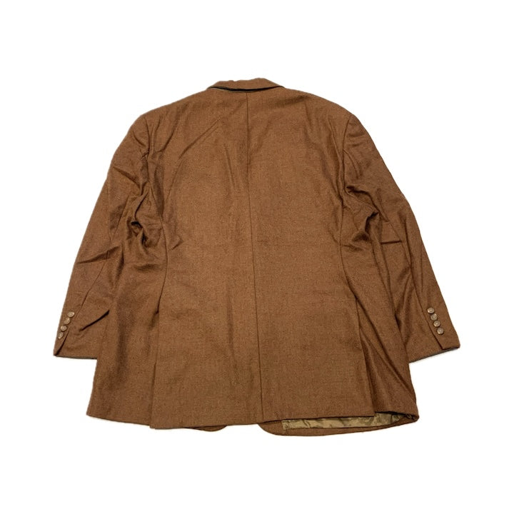 ラルフローレン 古着 テーラードジャケット ブラウン ゆるダボ L
