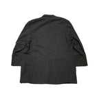 チャップス 古着 テーラードジャケット ストライプ XXL