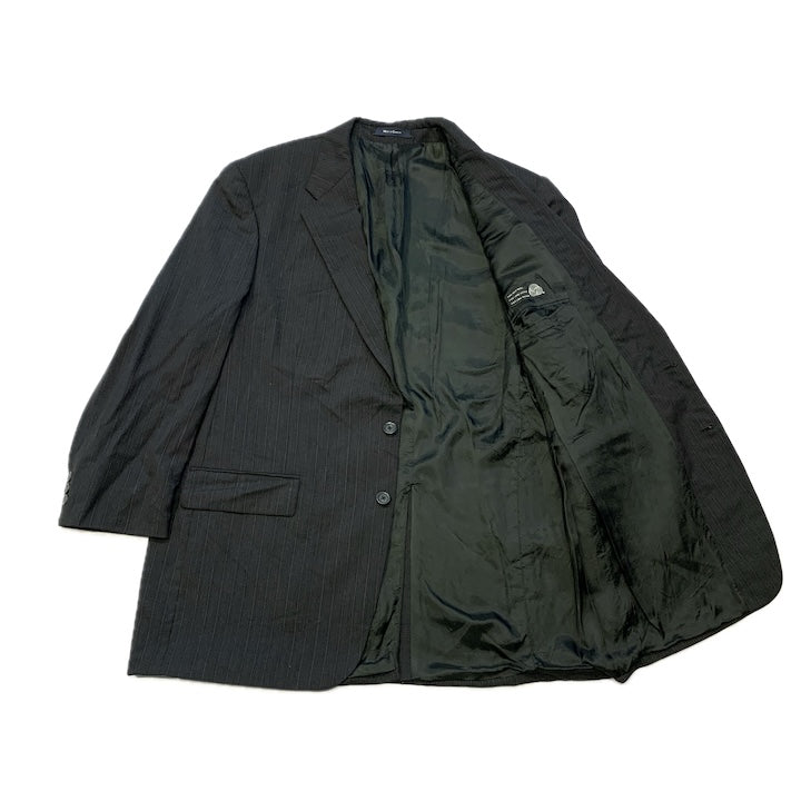 チャップス 古着 テーラードジャケット ストライプ XXL