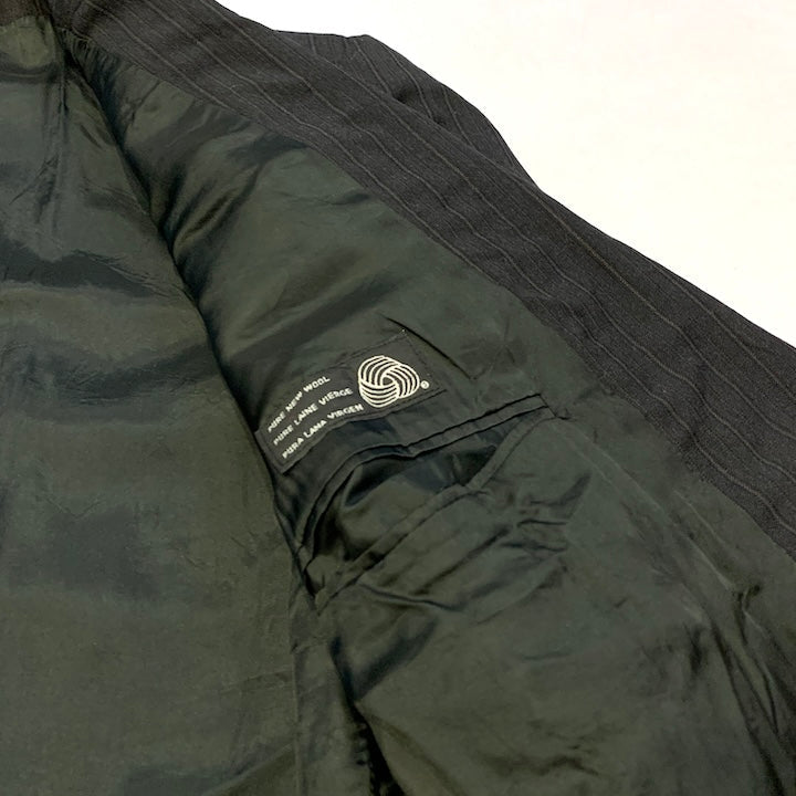 チャップス 古着 テーラードジャケット ストライプ XXL