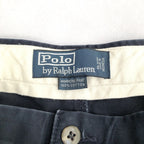 ポロラルフローレン 古着 チノパン ネイビー W38 L29