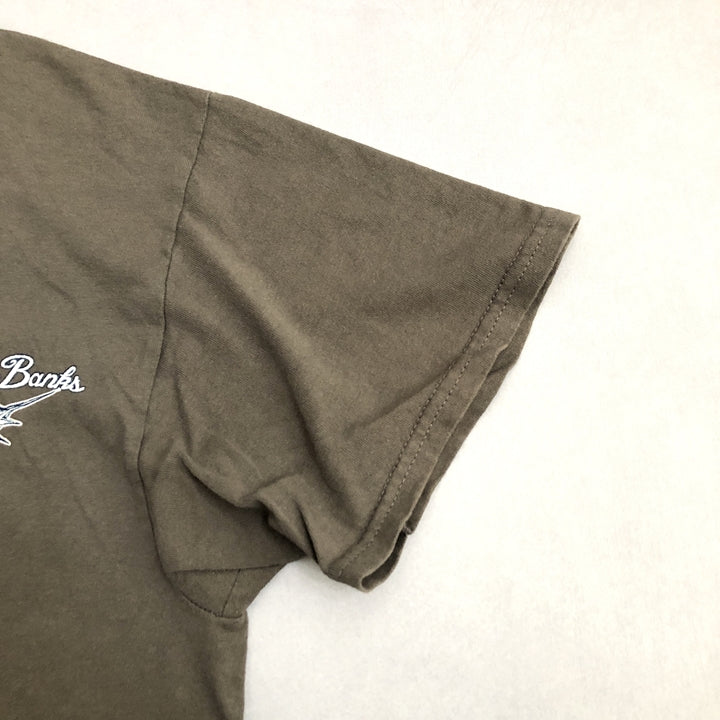 ノーブランド 古着 Tシャツ フィッシュ ゆるダボ L