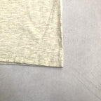 ノーブランド 古着 Tシャツ フィッシュ ライトグレー XL