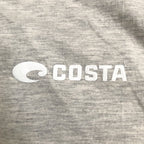 ノーブランド 古着 Tシャツ フィッシュ ライトグレー XL