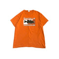 ギルダン GILDAN Tシャツ 魚 フィッシュ オレンジ メンズL