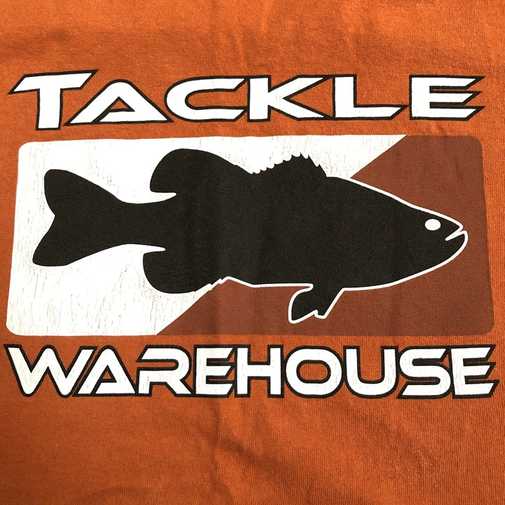 ギルダン GILDAN Tシャツ 魚 フィッシュ オレンジ メンズL
