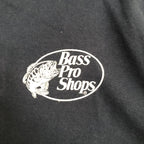 バスプロショップス 古着 Tシャツ 魚 ネイビー XL