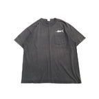 ノーブランド 古着 Tシャツ 魚 ネイビー オーバーサイズ XL