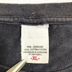 ノーブランド 古着 Tシャツ 魚 ネイビー オーバーサイズ XL