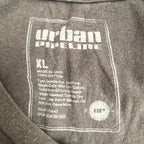 ノーブランド 古着 Tシャツ 魚 鯉 グレー XL